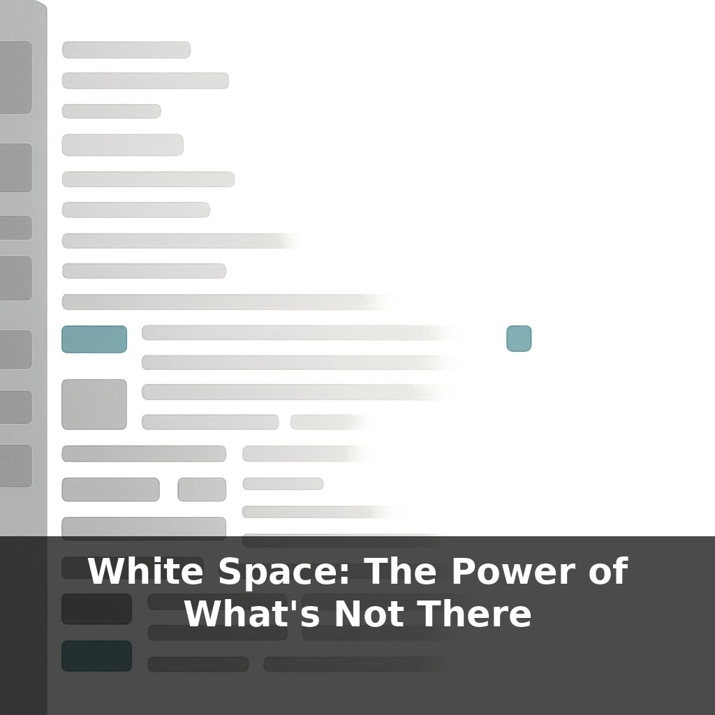 White Space: The Power of What's Not There