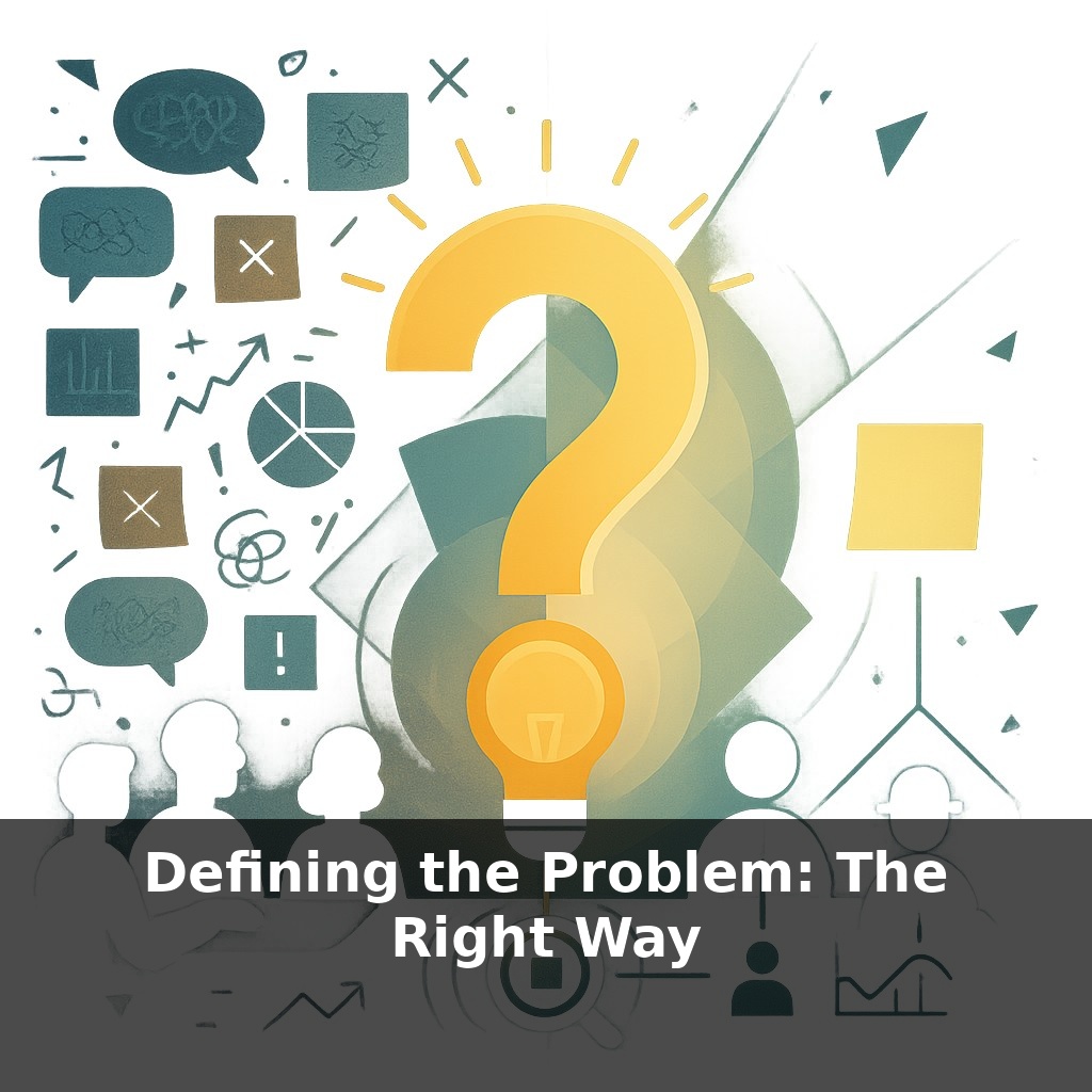 Defining the Problem: The Right Way