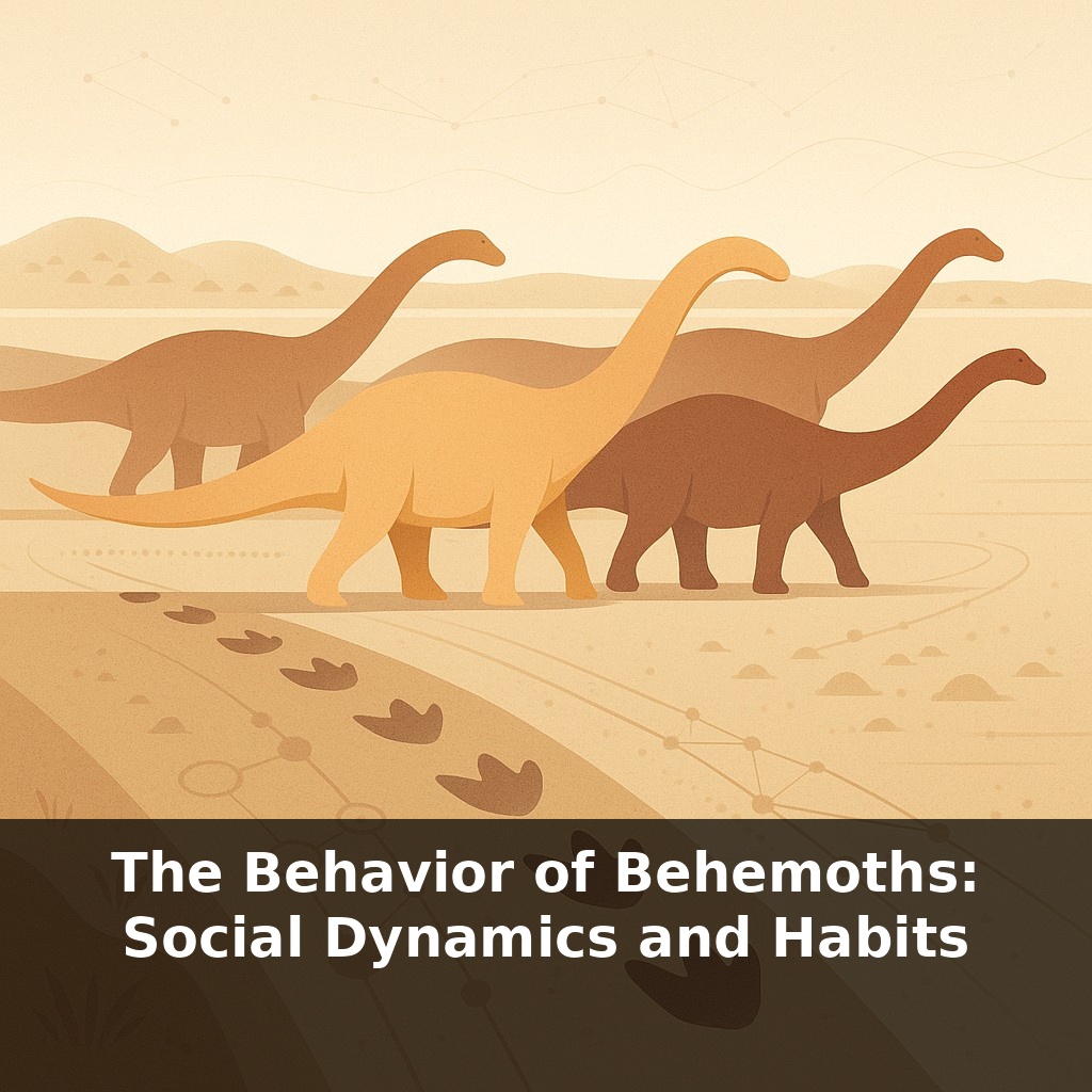 The Behavior of Behemoths: Social Dynamics and Habits