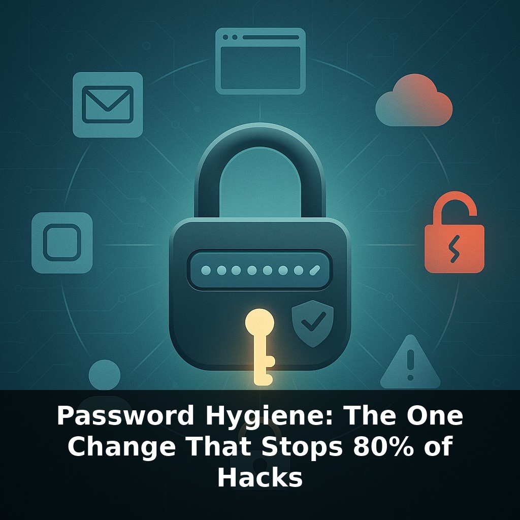 Password Hygiene: The One Change That Stops 80% of Hacks