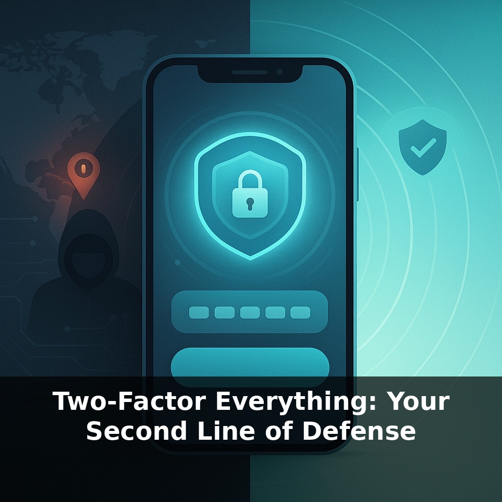Two-Factor Everything: Your Second Line of Defense