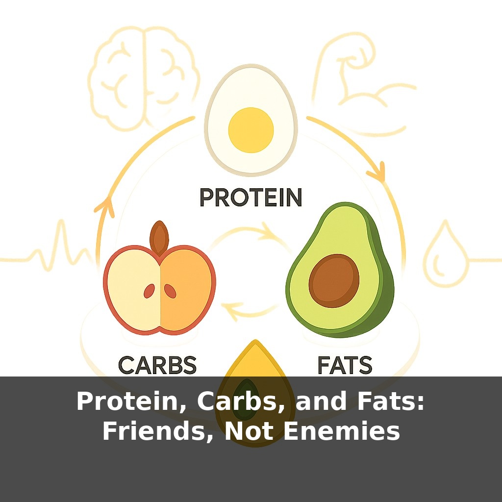 Protein, Carbs, and Fats: Friends, Not Enemies