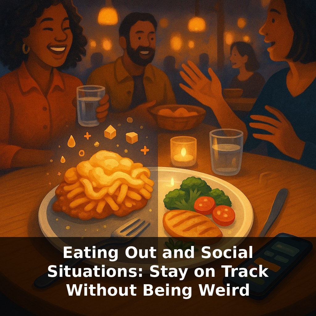 Eating Out and Social Situations: Stay on Track Without Being Weird