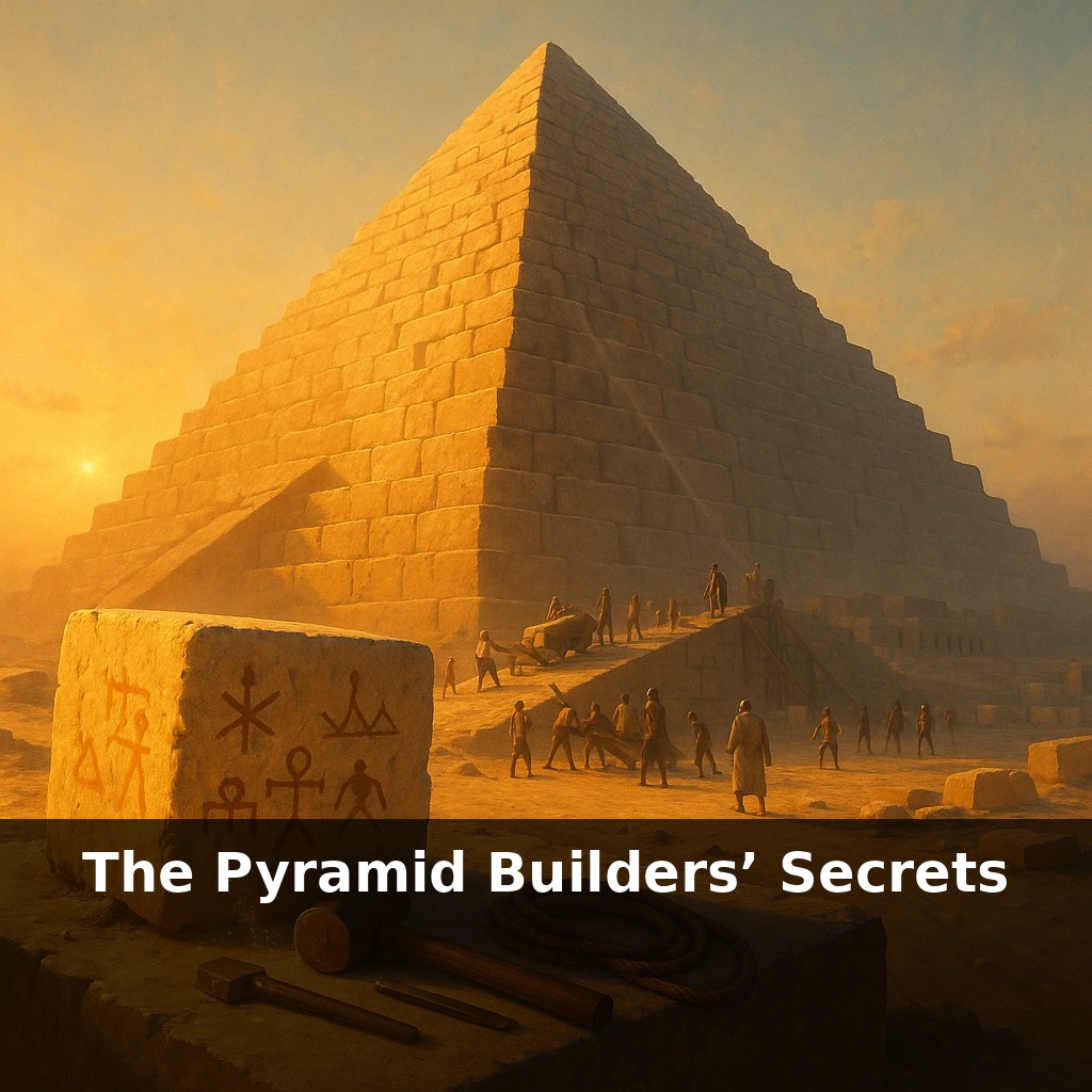 The Pyramid Builders’ Secrets