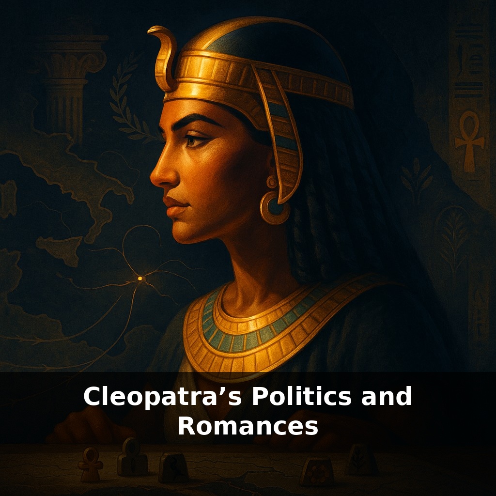 Cleopatra’s Politics and Romances