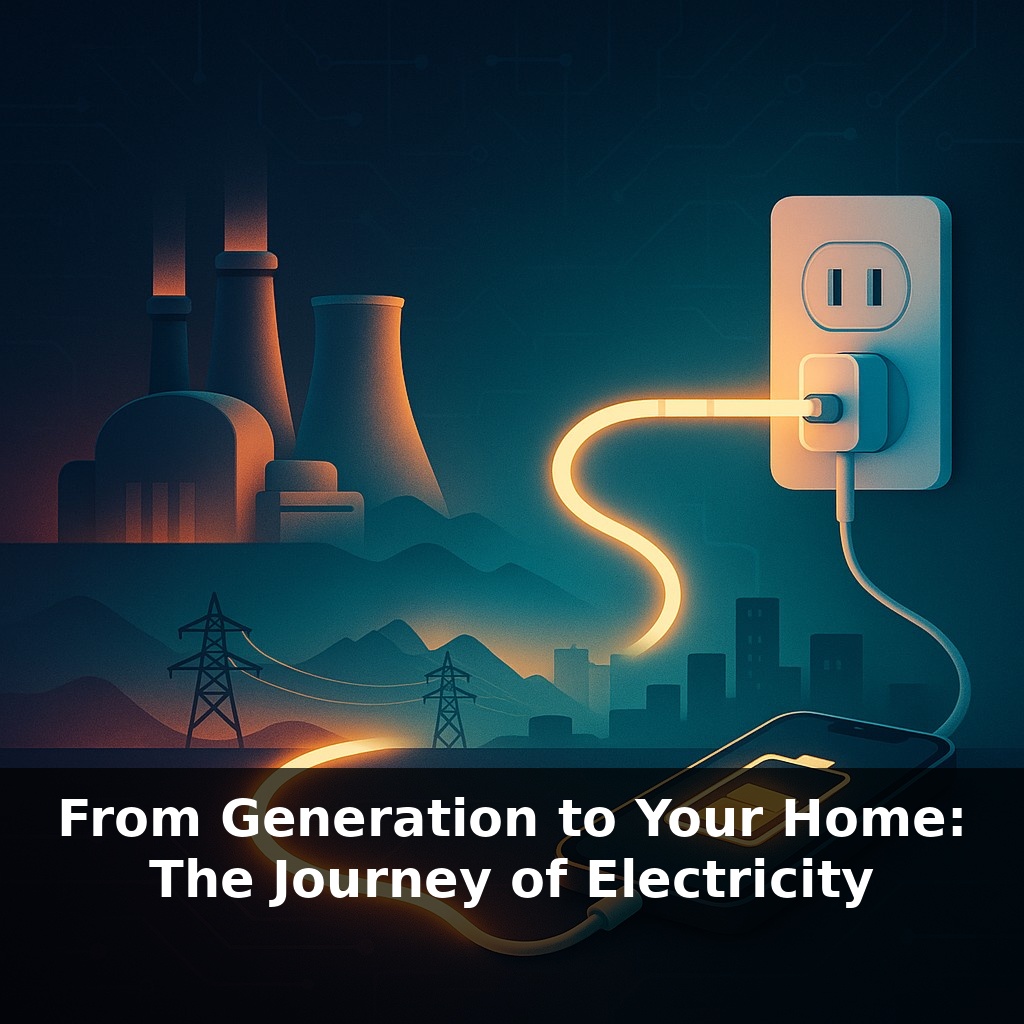From Generation to Your Home: The Journey of Electricity