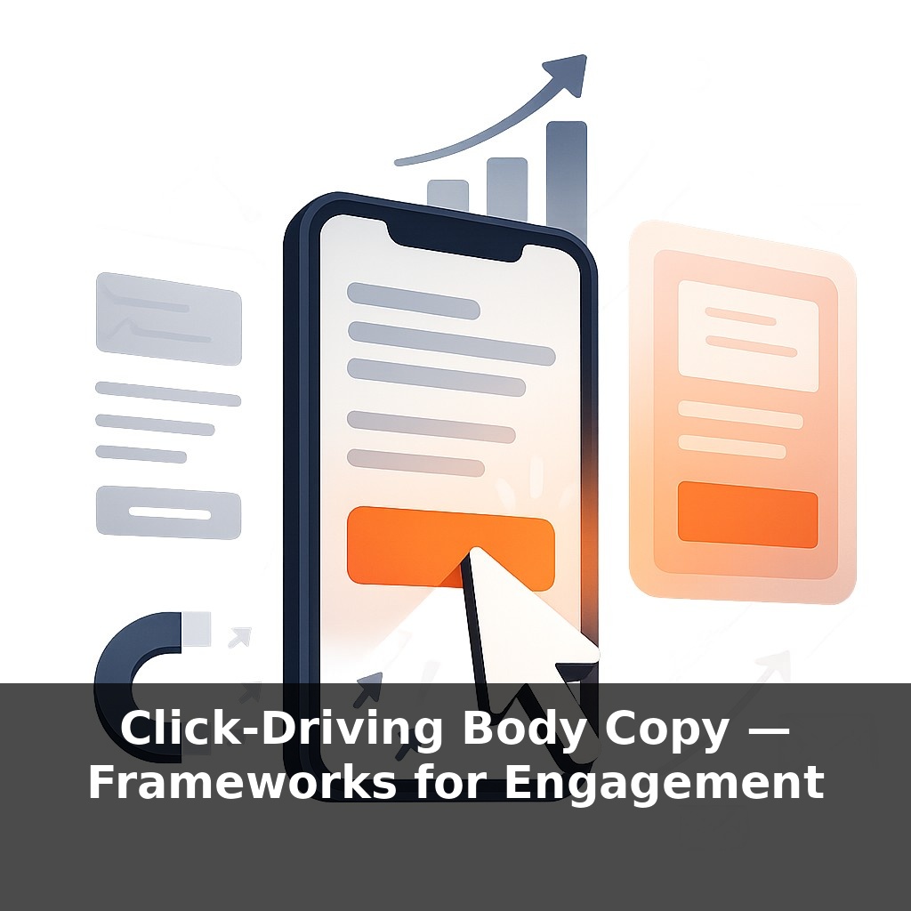 Click-Driving Body Copy — Frameworks for Engagement