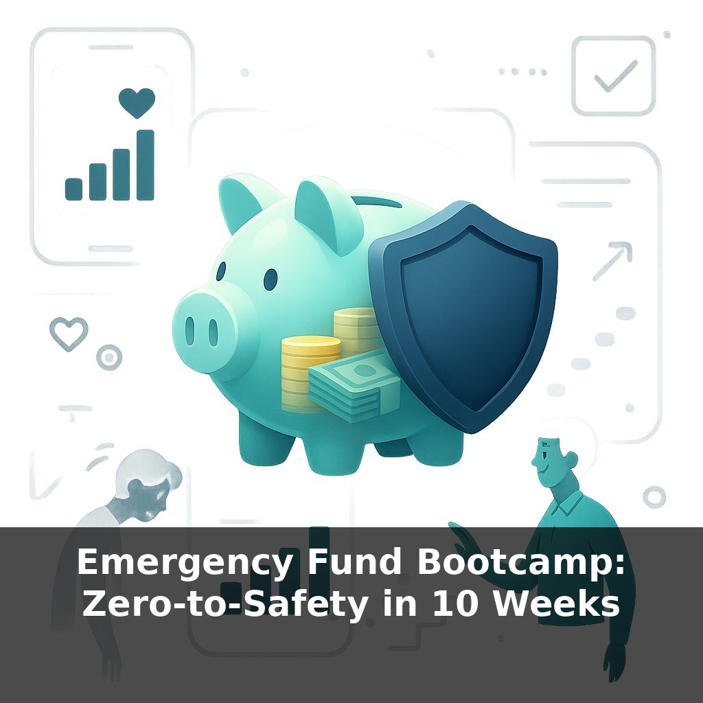 Emergency Fund Bootcamp: Zero-to-Safety in 10 Weeks