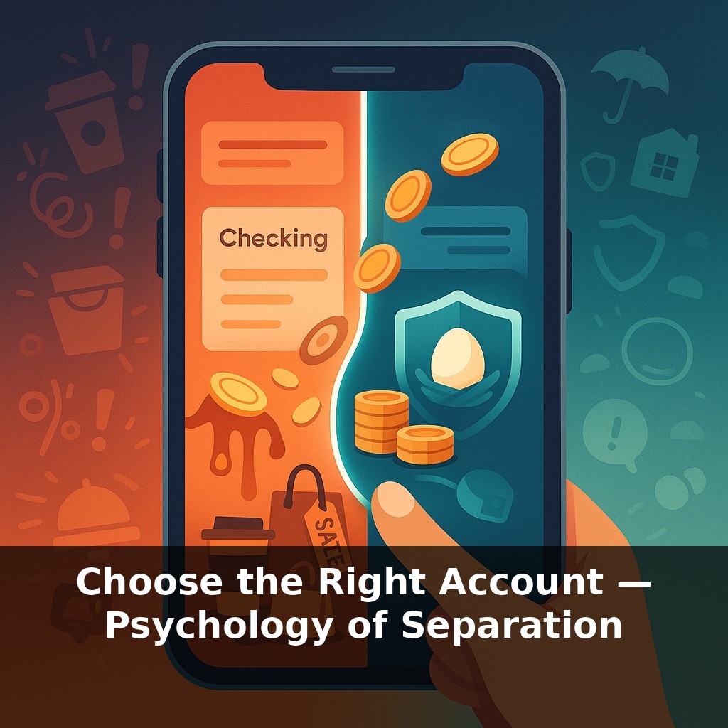 Choose the Right Account — Psychology of Separation