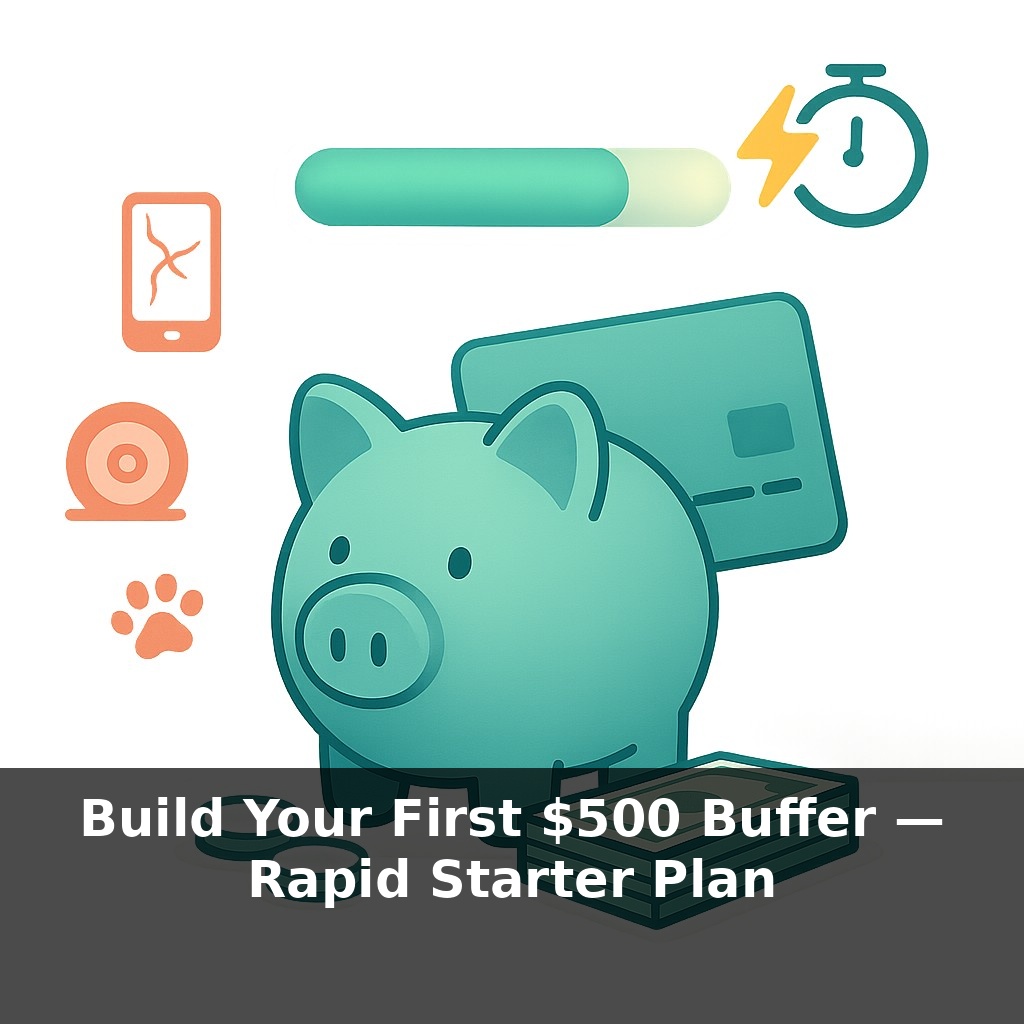 Build Your First $500 Buffer — Rapid Starter Plan