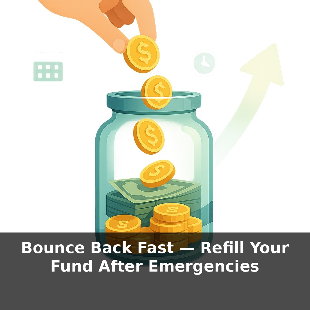 Bounce Back Fast — Refill Your Fund After Emergencies
