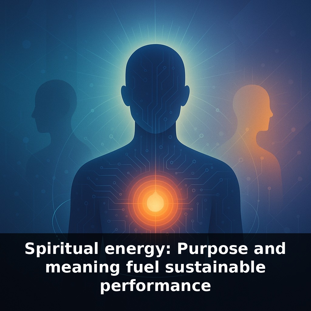 Spiritual energy: Purpose and meaning fuel sustainable performance