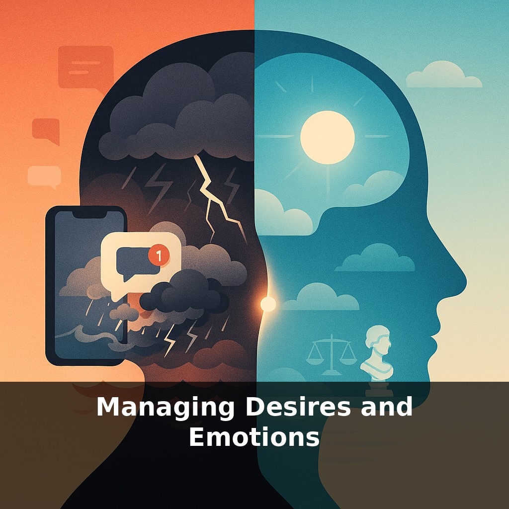 Managing Desires and Emotions