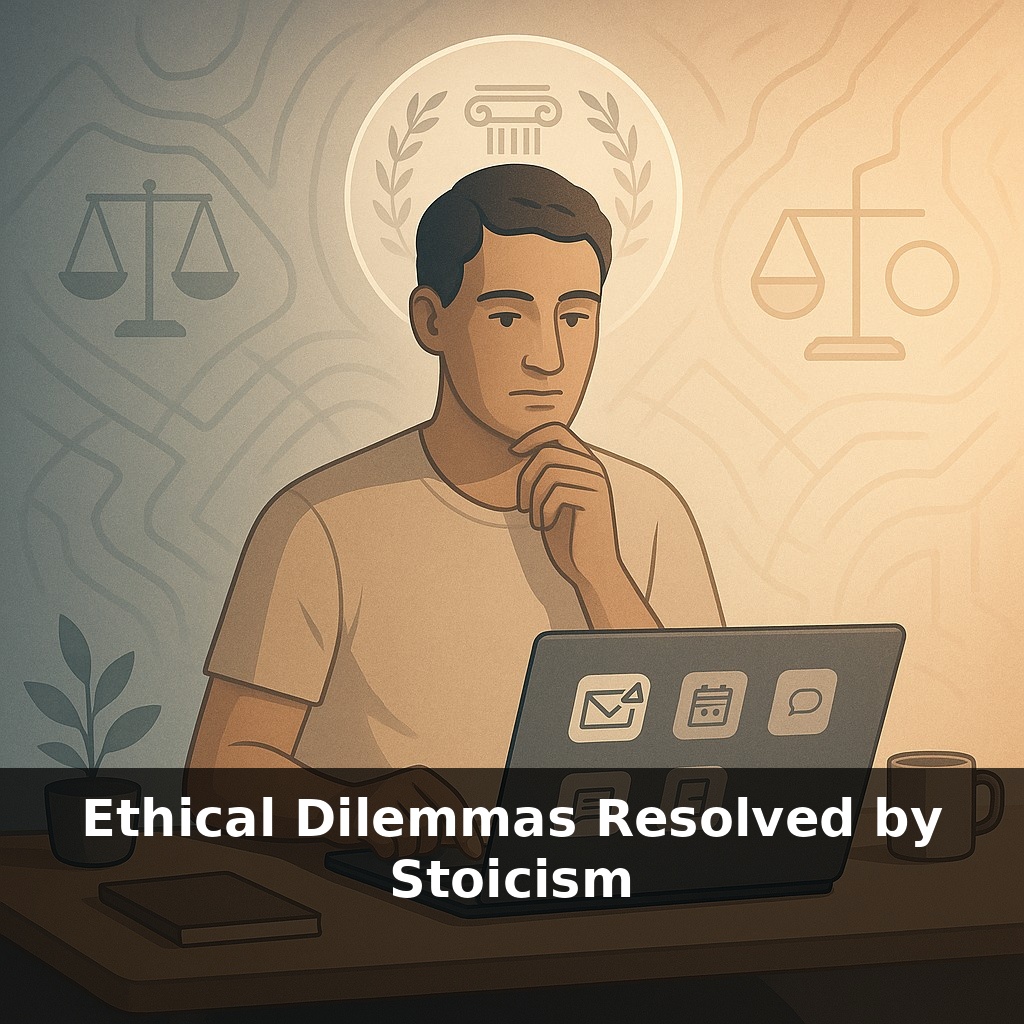 Ethical Dilemmas Resolved by Stoicism