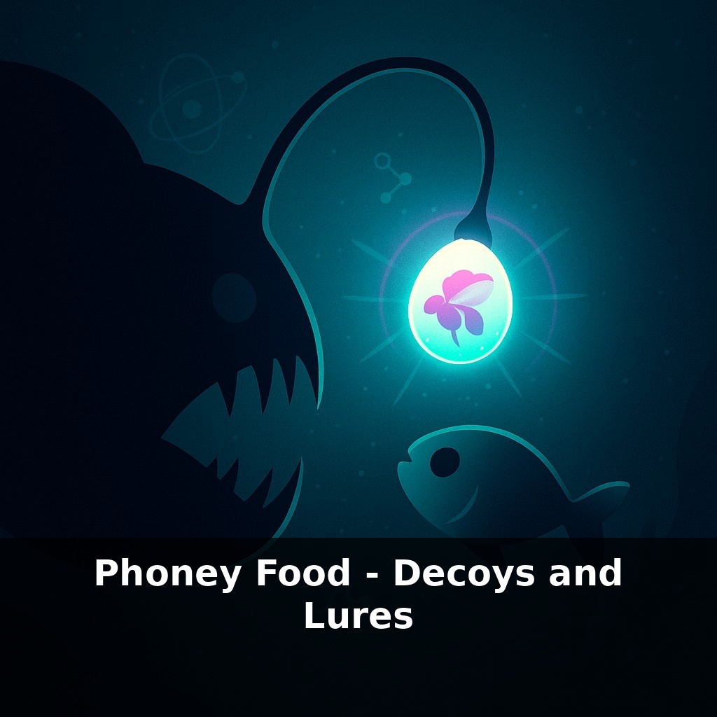 Phoney Food - Decoys and Lures
