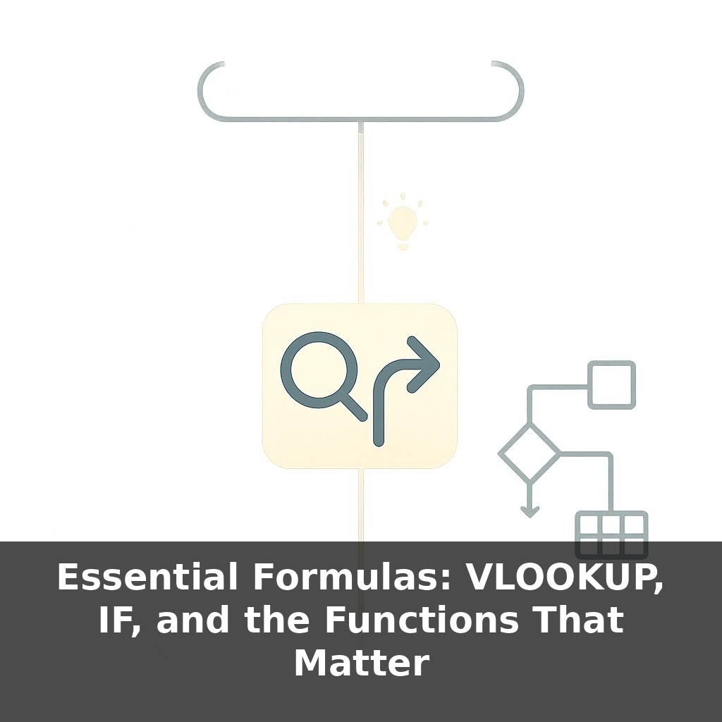 Essential Formulas: VLOOKUP, IF, and the Functions That Matter