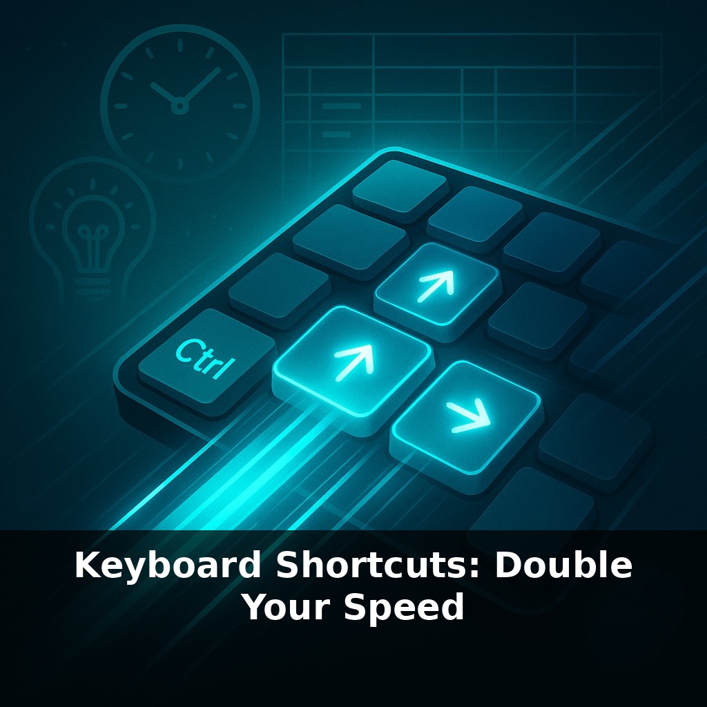 Keyboard Shortcuts: Double Your Speed