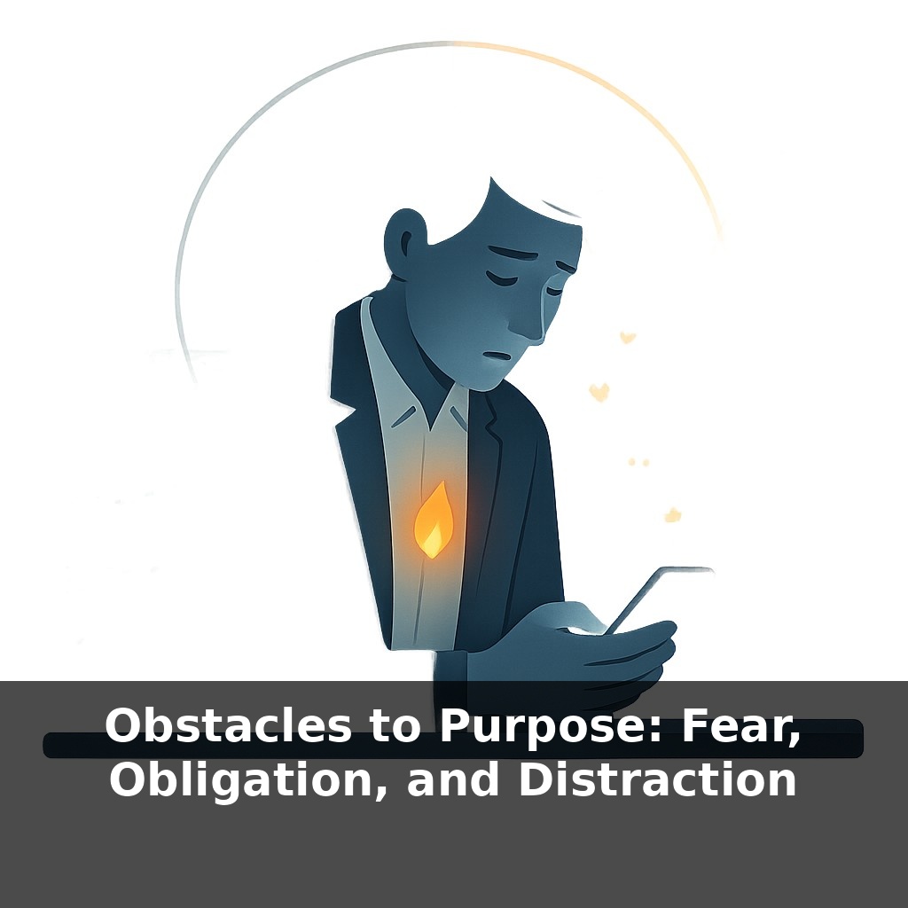 Obstacles to Purpose: Fear, Obligation, and Distraction