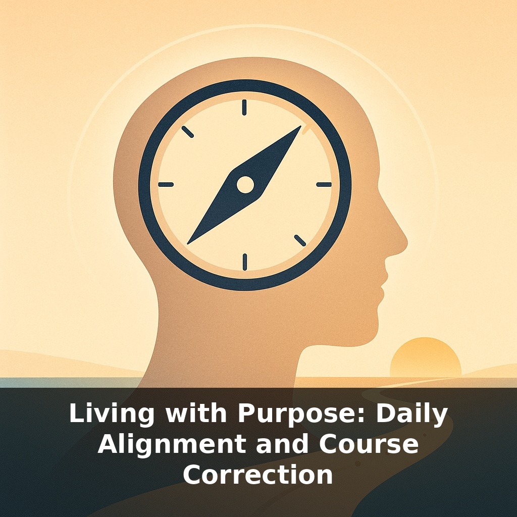 Living with Purpose: Daily Alignment and Course Correction