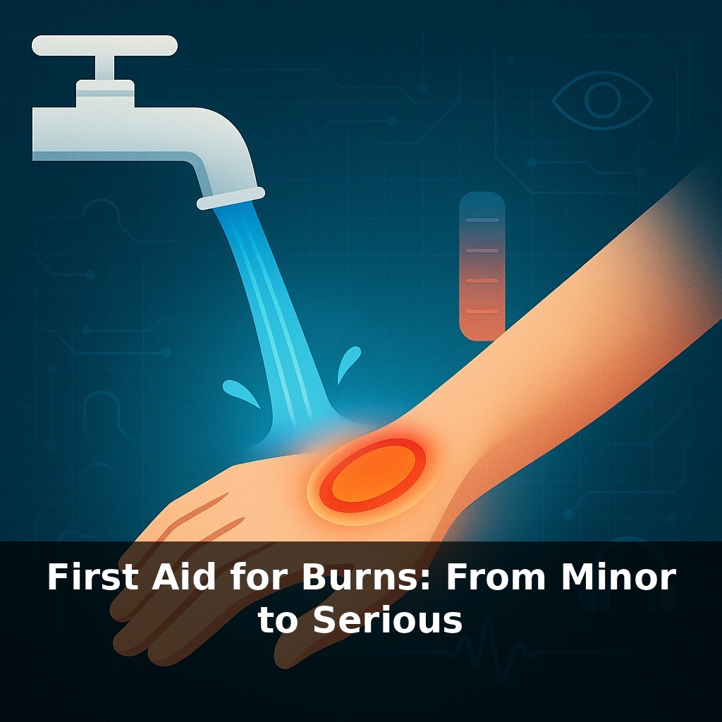 First Aid for Burns: From Minor to Serious