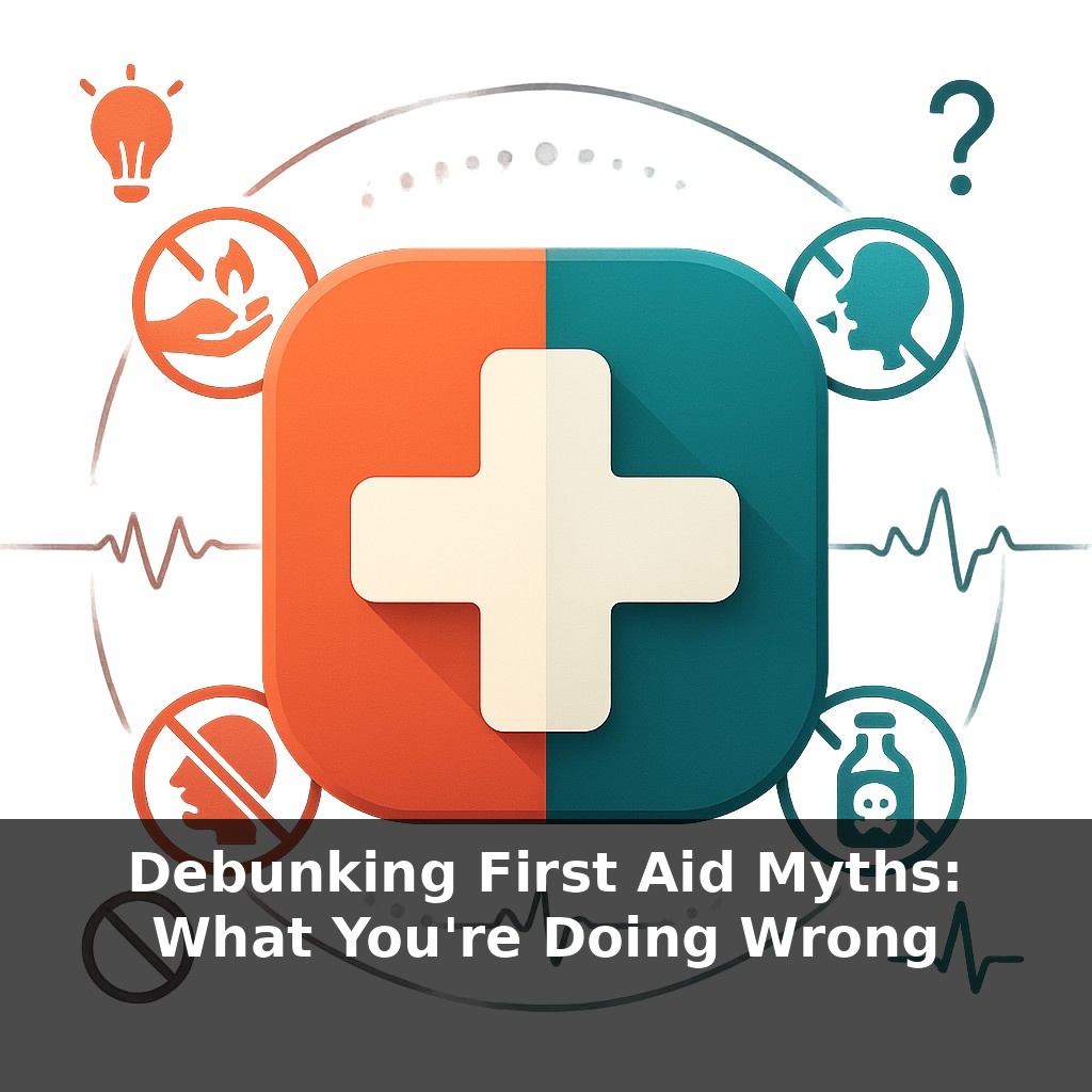 Debunking First Aid Myths: What You're Doing Wrong