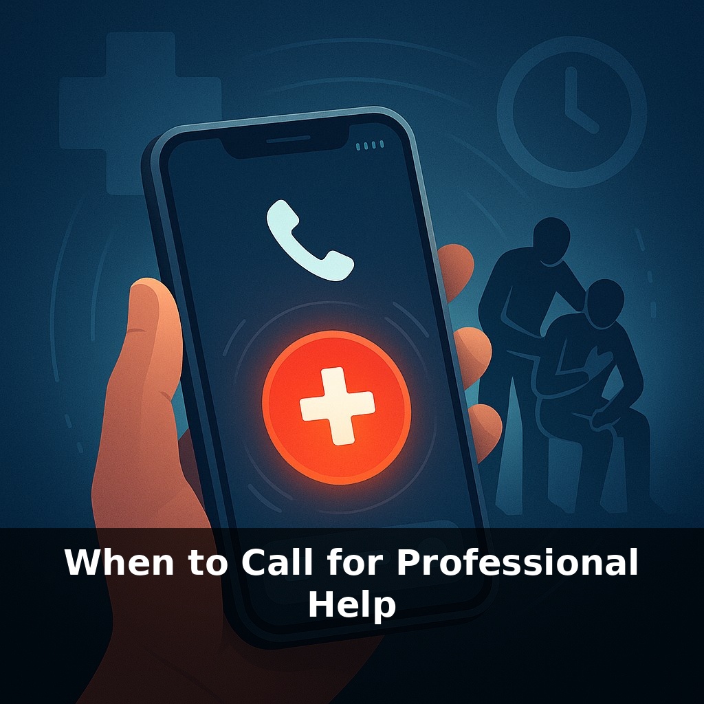 When to Call for Professional Help