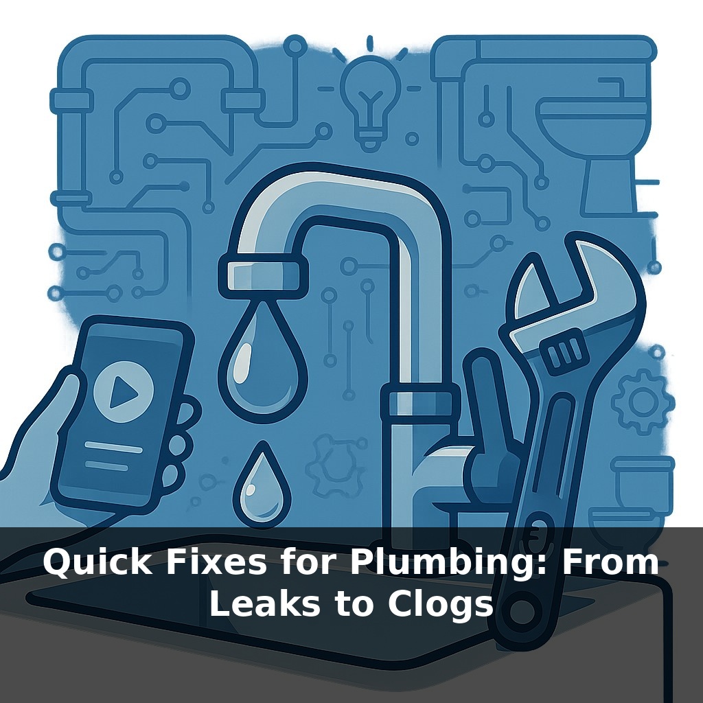 Quick Fixes for Plumbing: From Leaks to Clogs