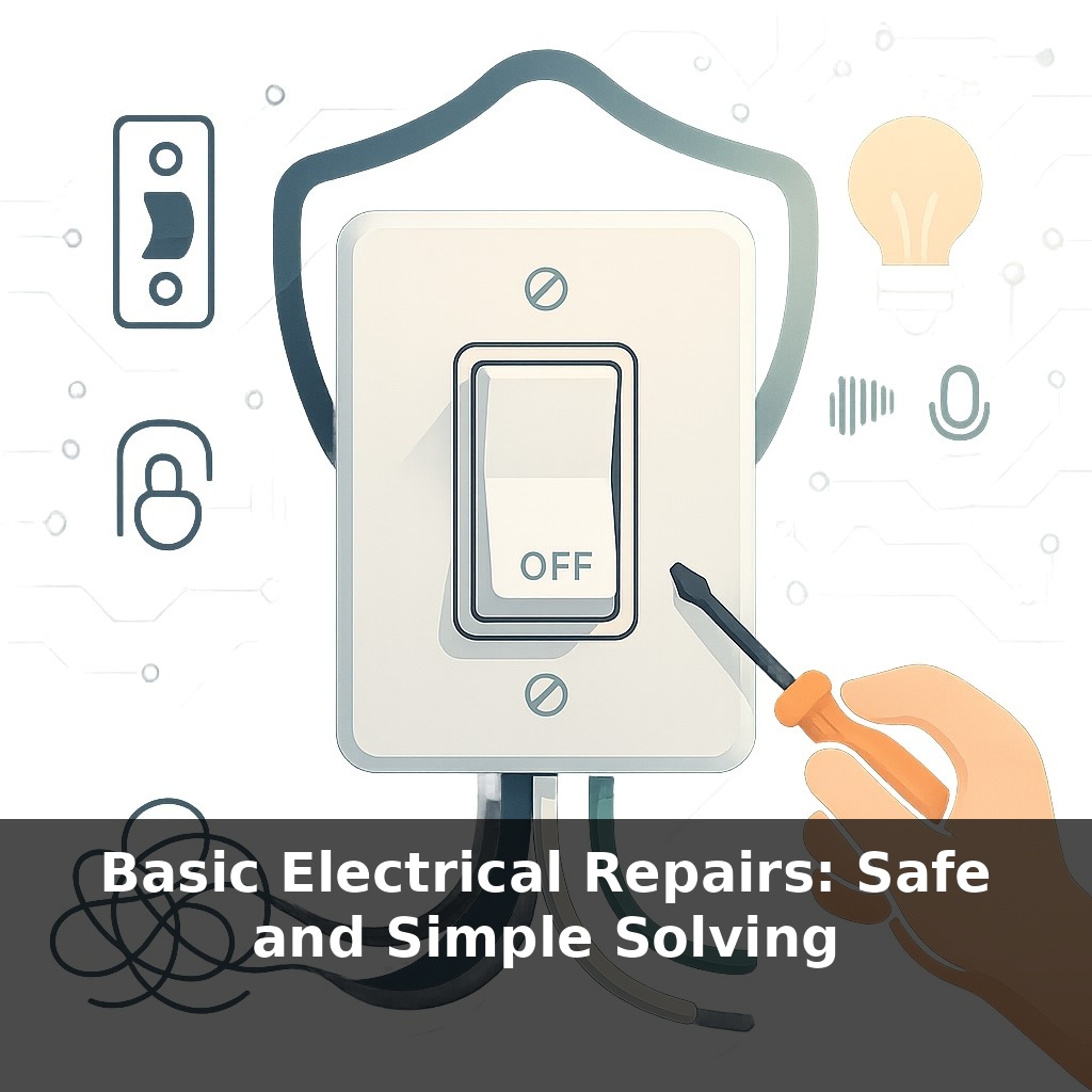 Basic Electrical Repairs: Safe and Simple Solving