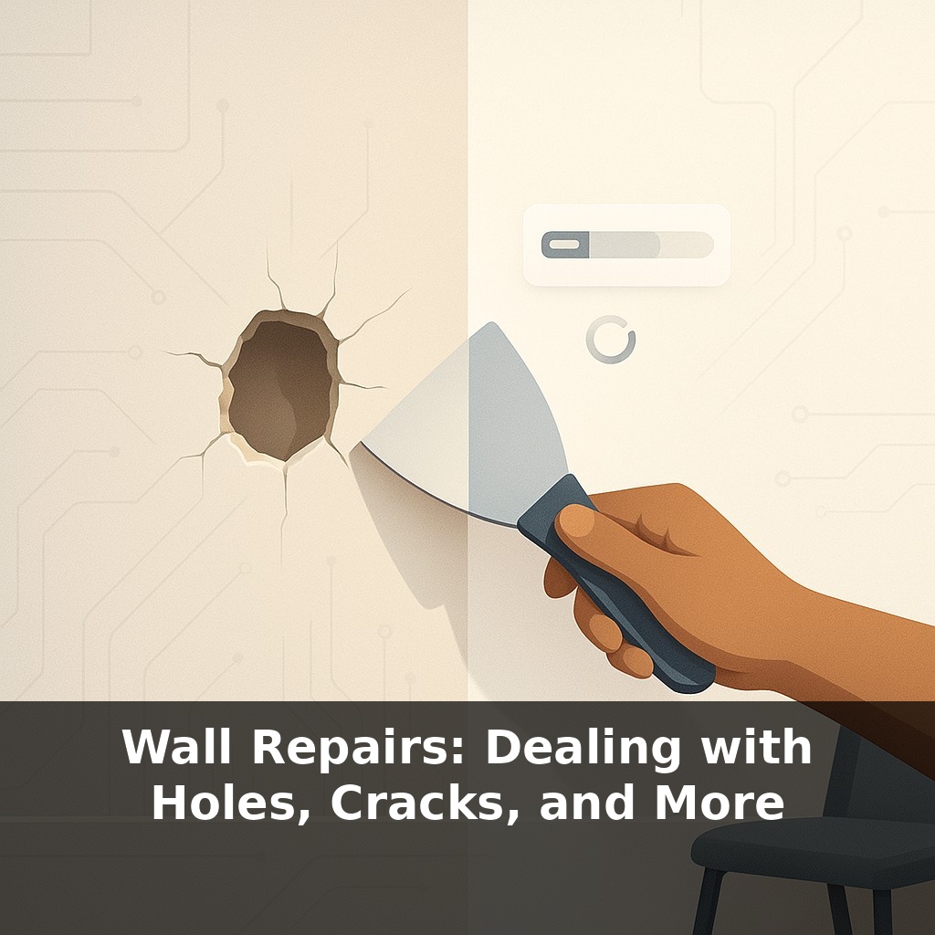 Wall Repairs: Dealing with Holes, Cracks, and More