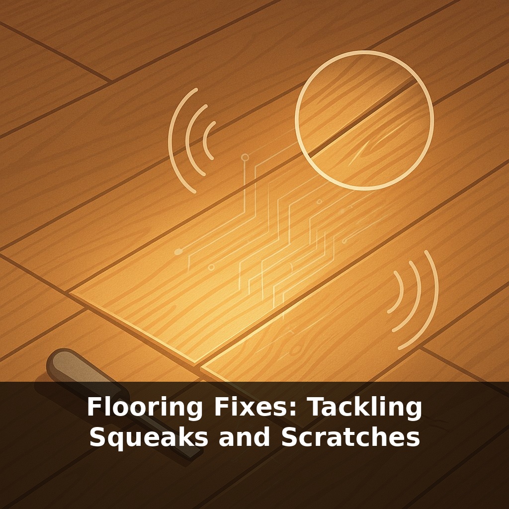 Flooring Fixes: Tackling Squeaks and Scratches