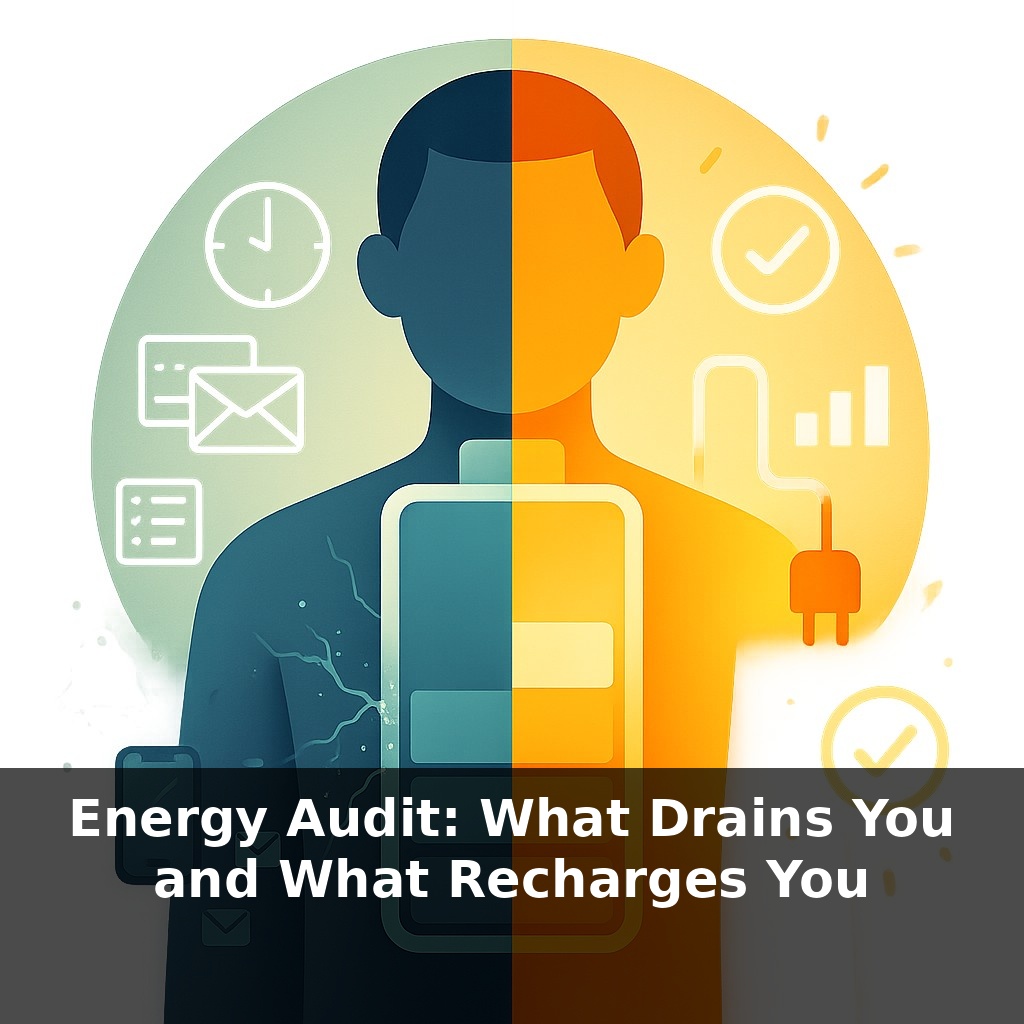 Energy Audit: What Drains You and What Recharges You