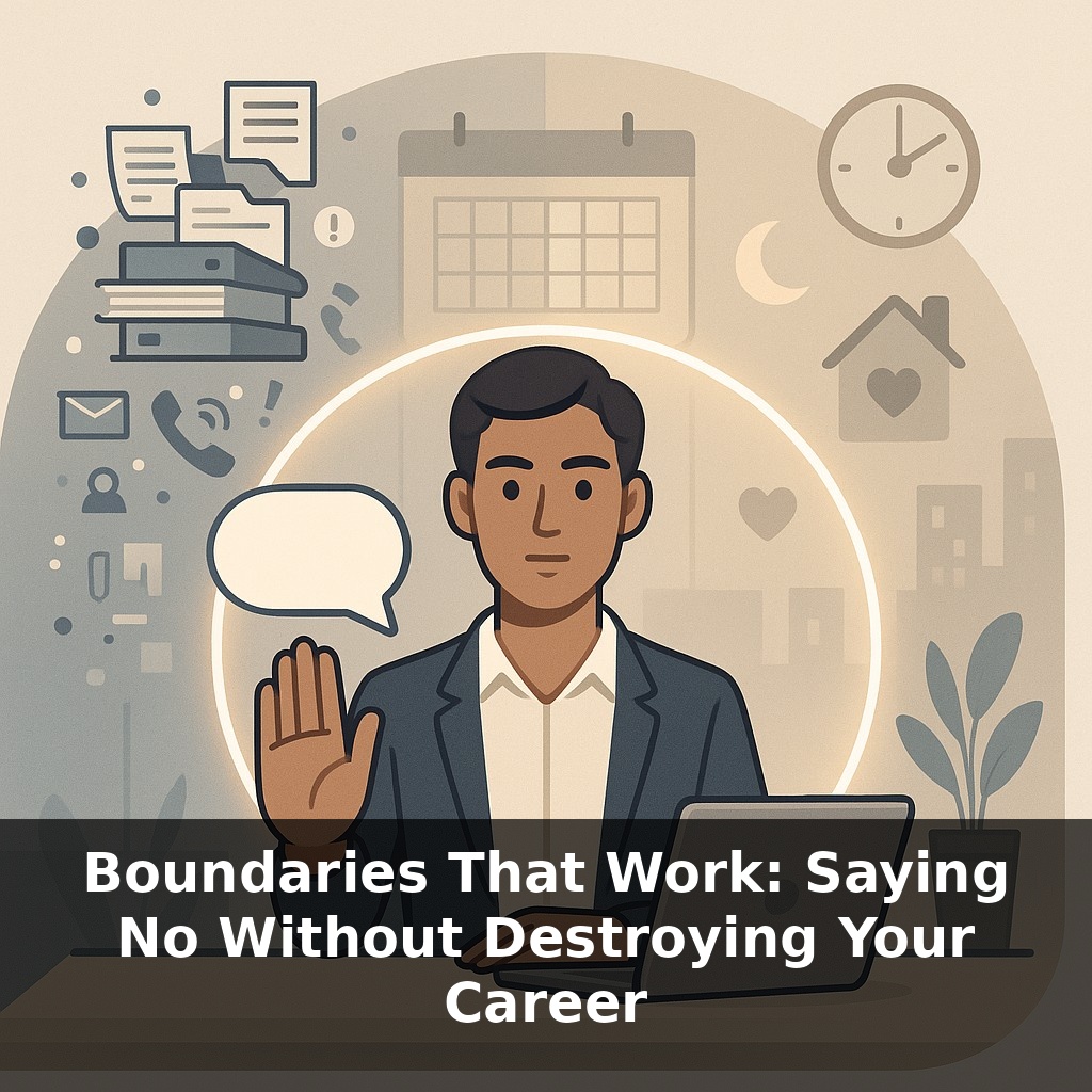 Boundaries That Work: Saying No Without Destroying Your Career