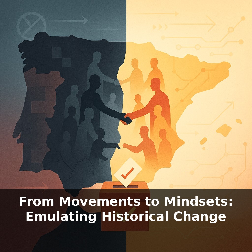 From Movements to Mindsets: Emulating Historical Change