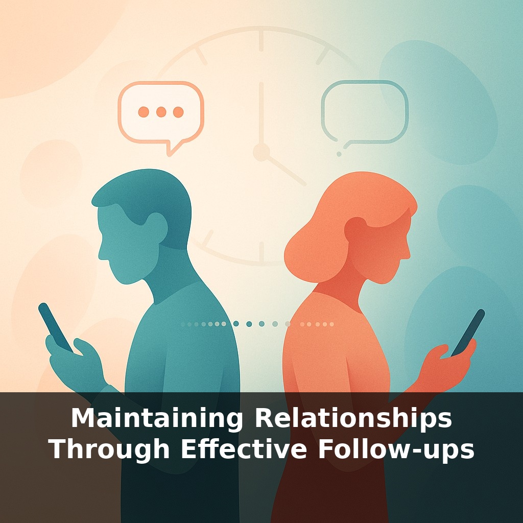 Maintaining Relationships Through Effective Follow-ups