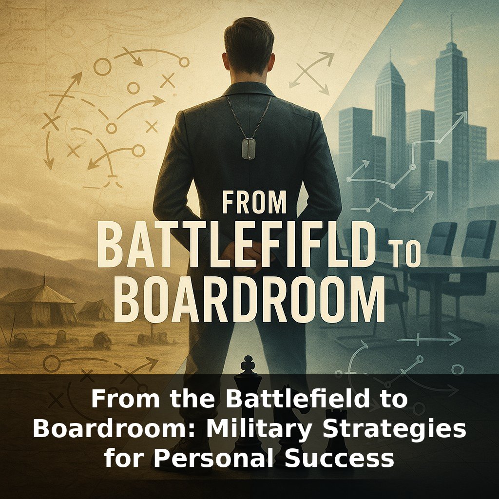 From the Battlefield to Boardroom: Military Strategies for Personal Success