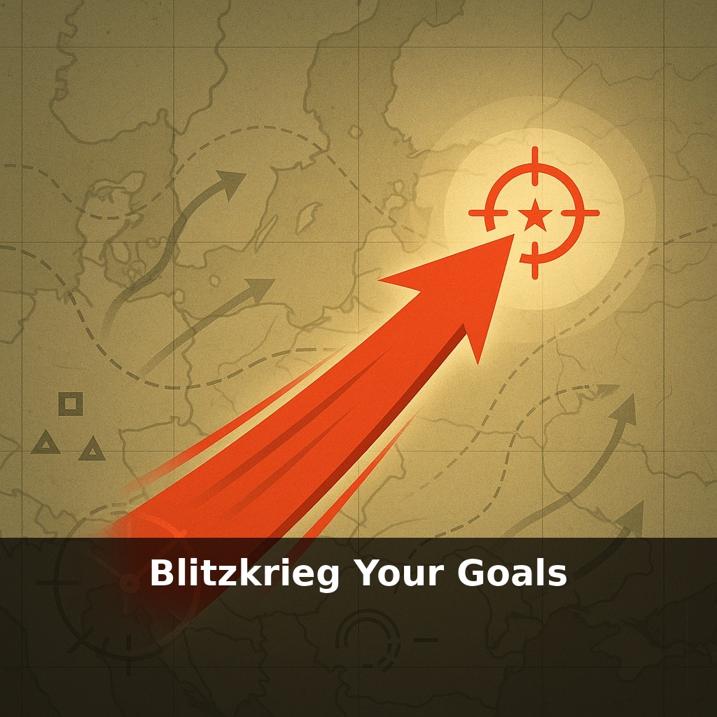 Blitzkrieg Your Goals