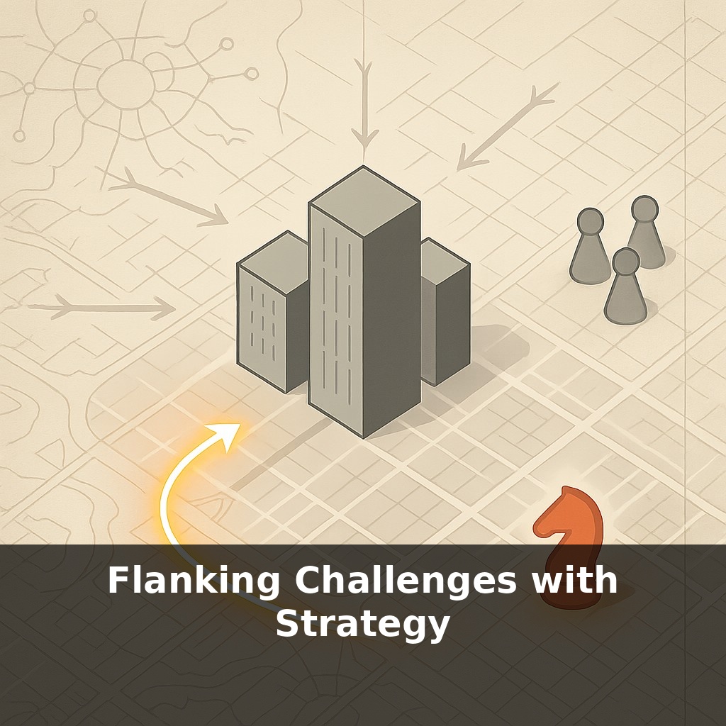 Flanking Challenges with Strategy