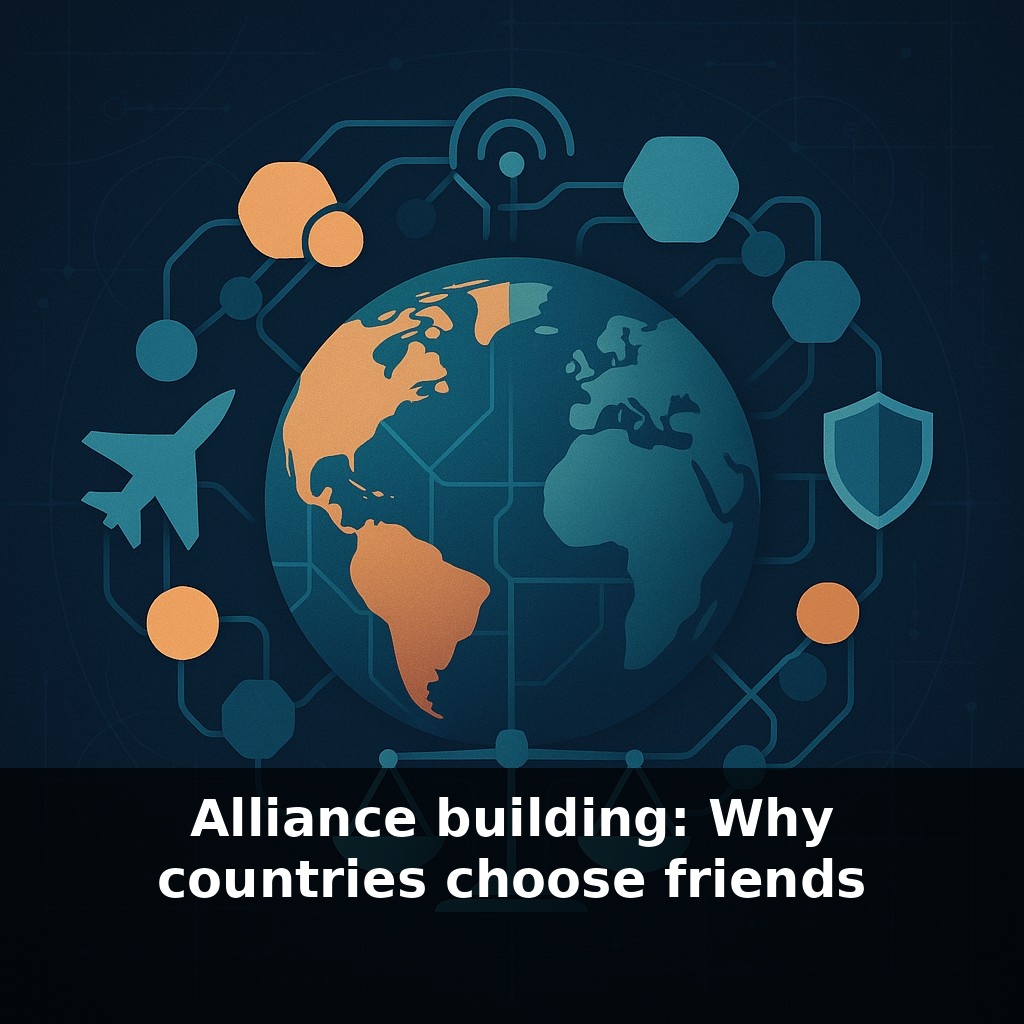 Alliance building: Why countries choose friends