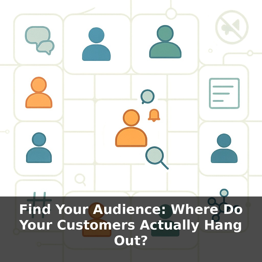 Find Your Audience: Where Do Your Customers Actually Hang Out?