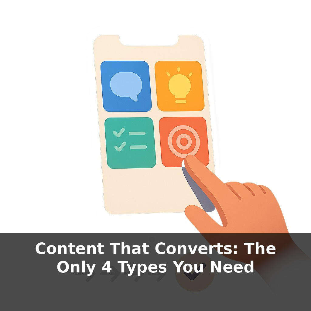 Content That Converts: The Only 4 Types You Need