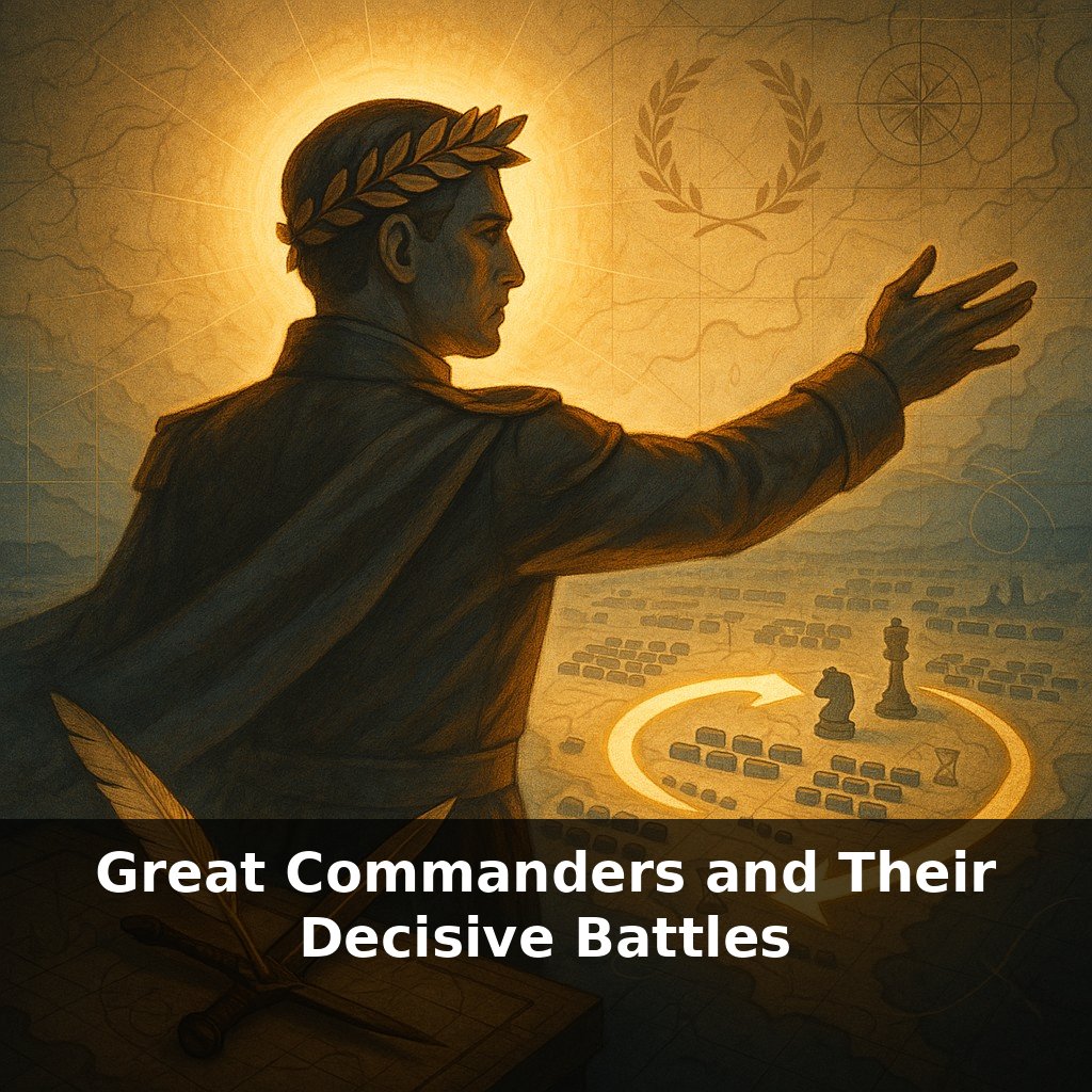 Great Commanders and Their Decisive Battles