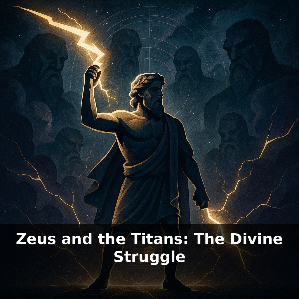 Zeus and the Titans: The Divine Struggle