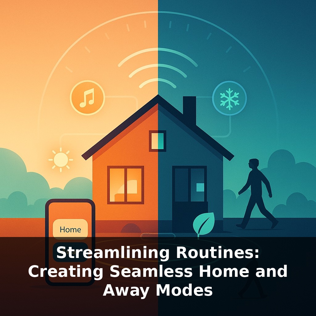 Streamlining Routines: Creating Seamless Home and Away Modes