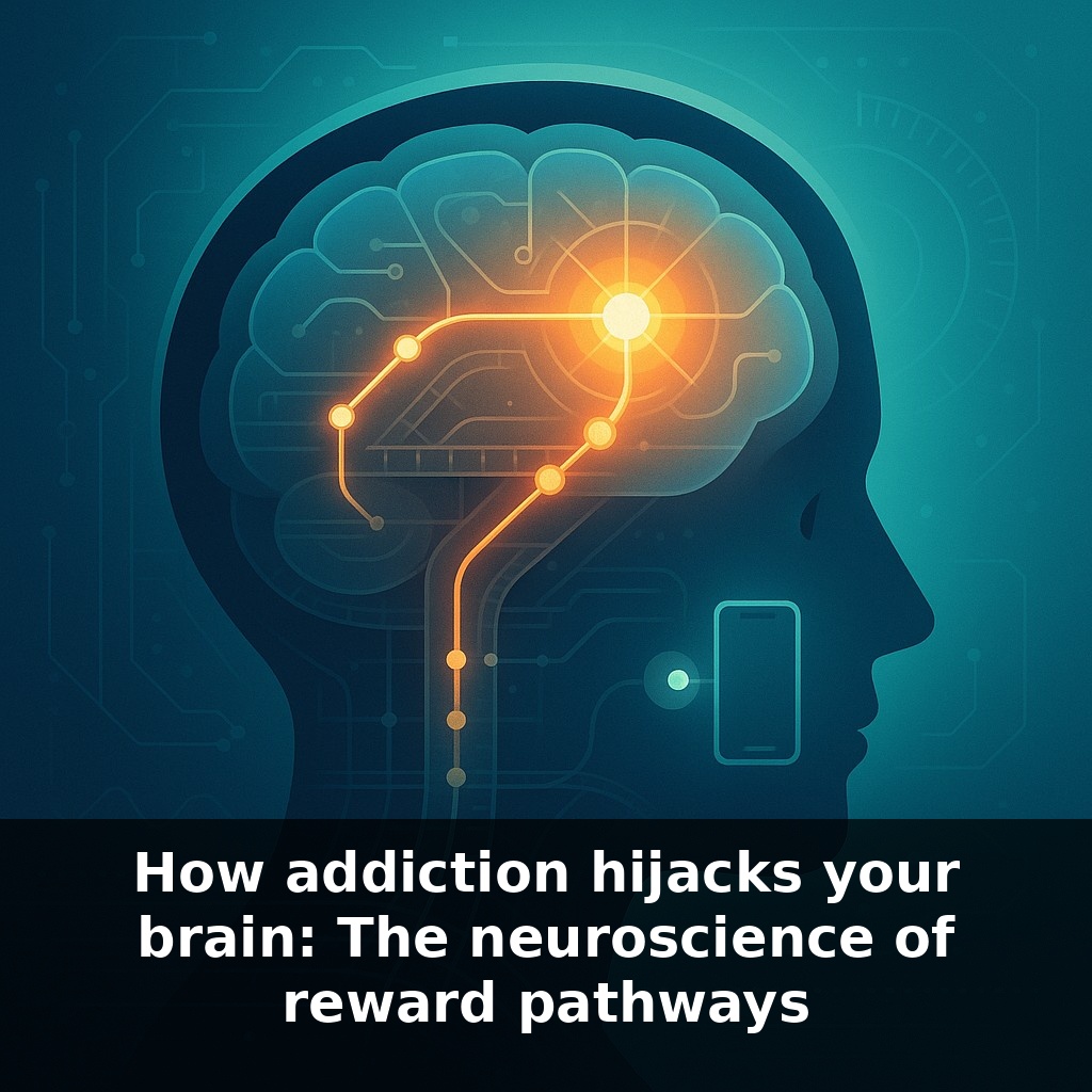 How addiction hijacks your brain: The neuroscience of reward pathways