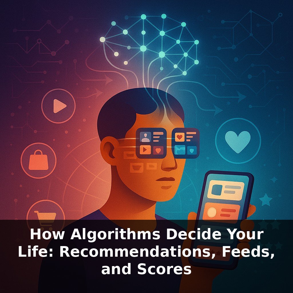 How Algorithms Decide Your Life: Recommendations, Feeds, and Scores