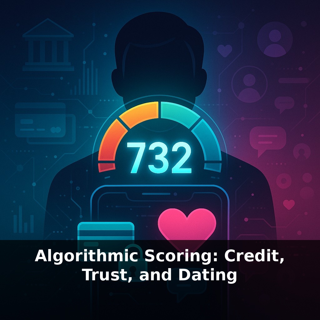 Algorithmic Scoring: Credit, Trust, and Dating