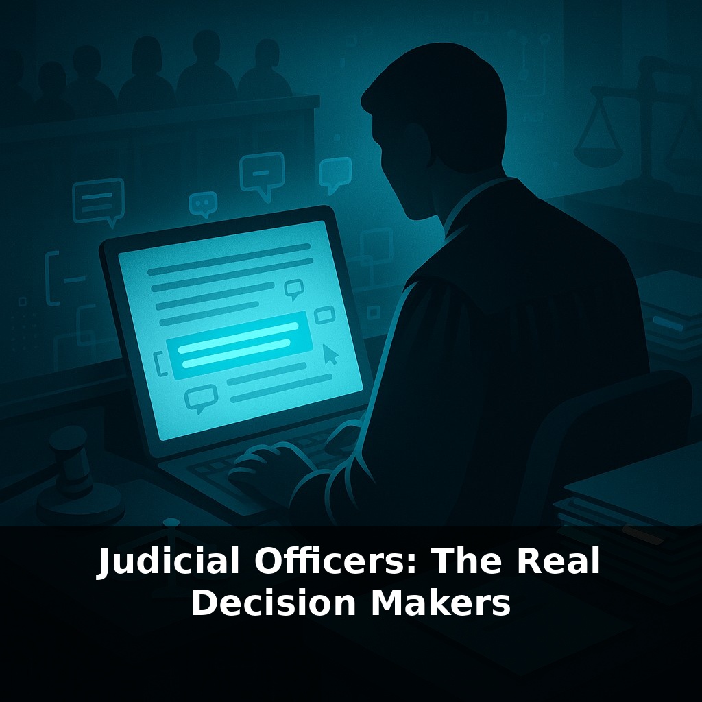 Judicial Officers: The Real Decision Makers
