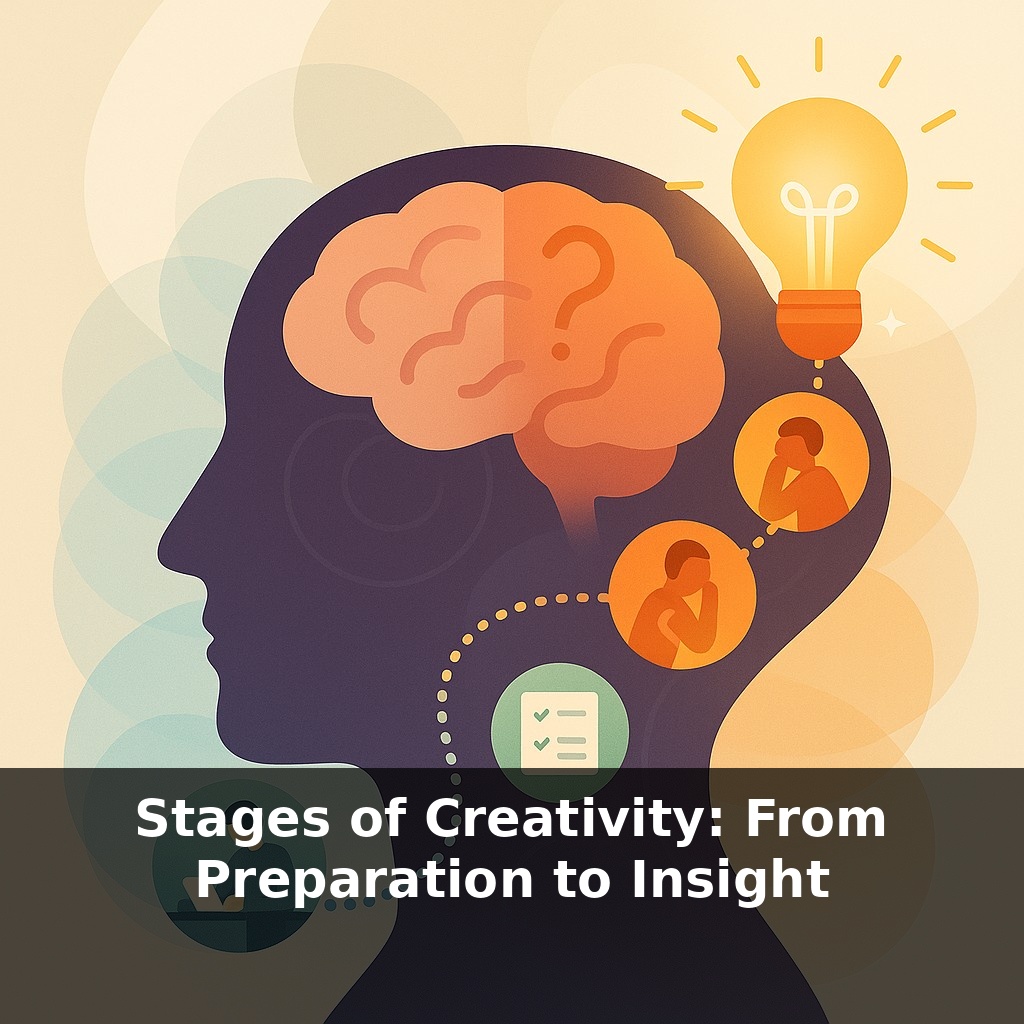 Stages of Creativity: From Preparation to Insight