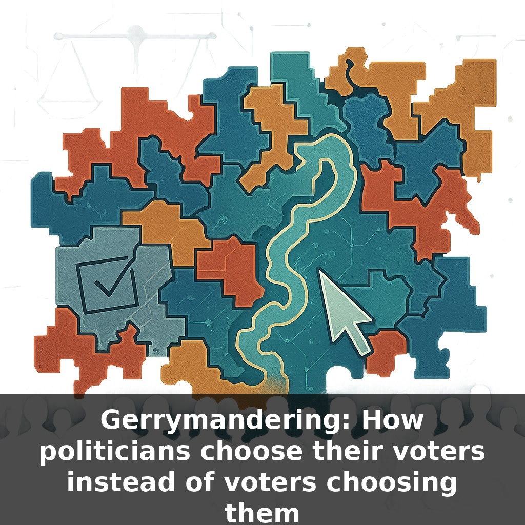Gerrymandering: How politicians choose their voters instead of voters choosing them