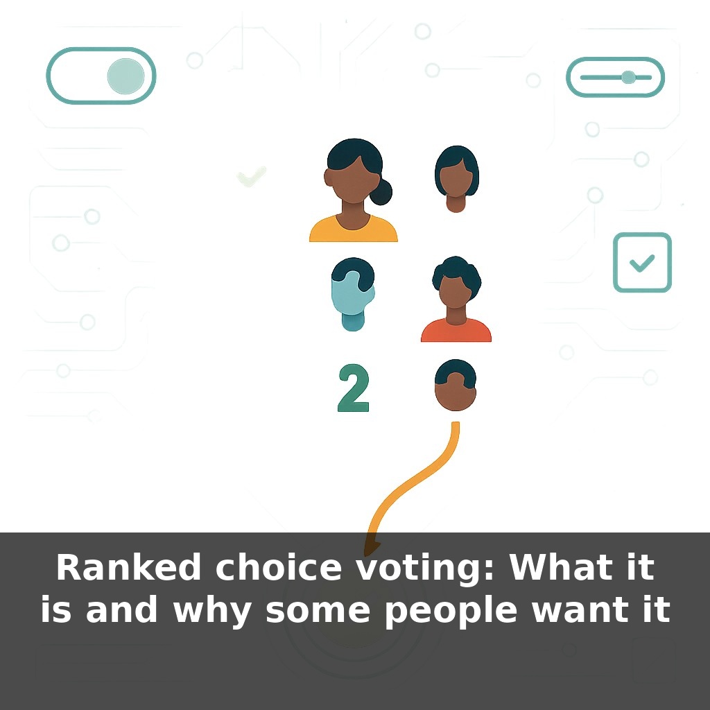 Ranked choice voting: What it is and why some people want it